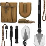 FiveJoy Military Folding Shovel