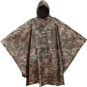 best military poncho