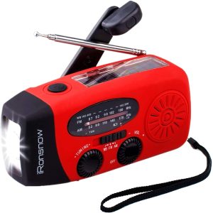 best hand crank flashlight with radio