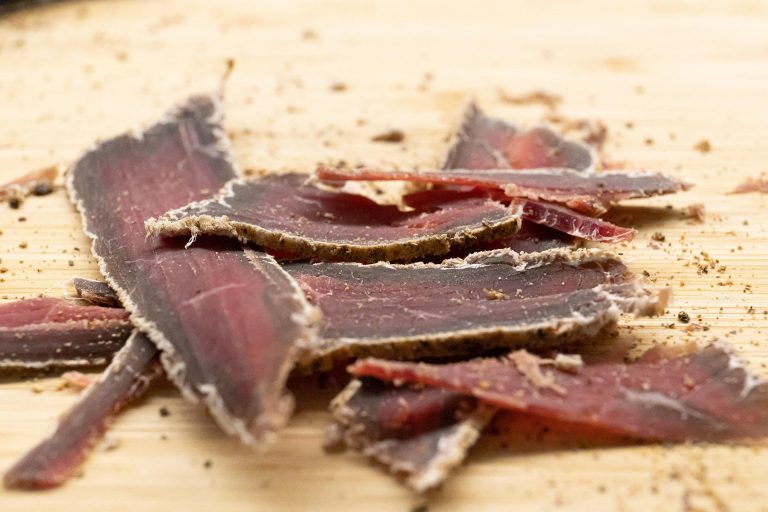 how to preserve meat in the wild