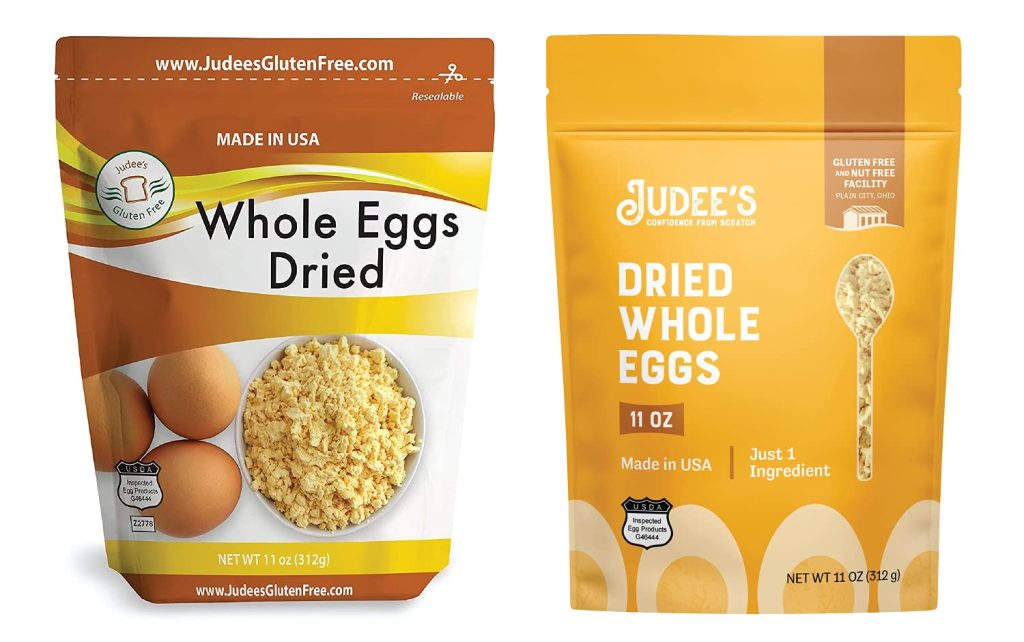powdered egg example
