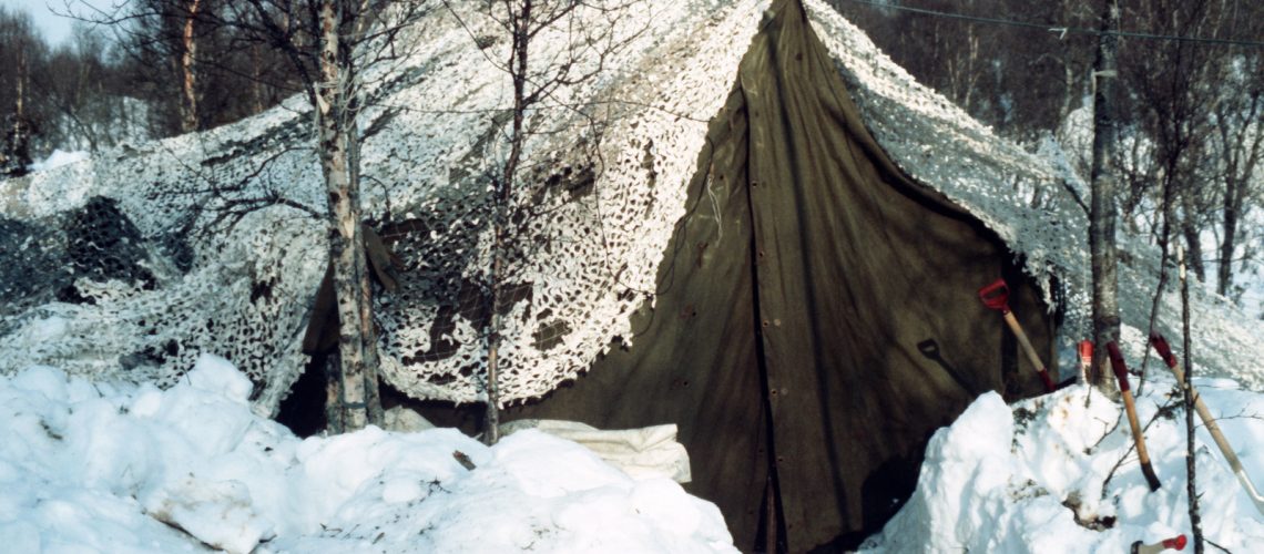 how to stay warm in a tent